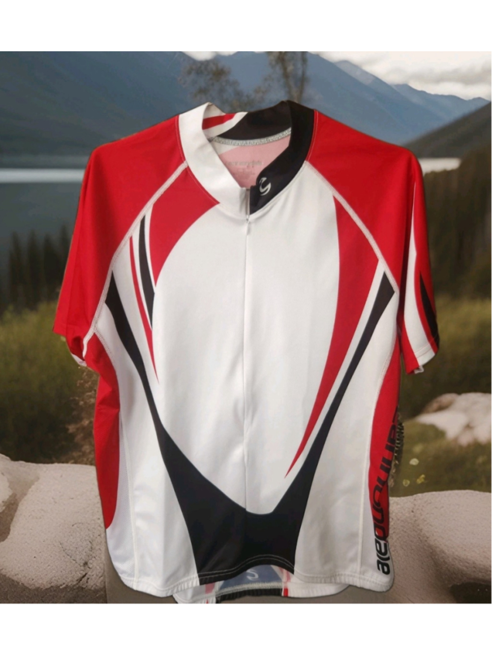 CANNONDALE Cycling Jersey Mens XL Short Sleeves Logo Back Pockets Bicycle